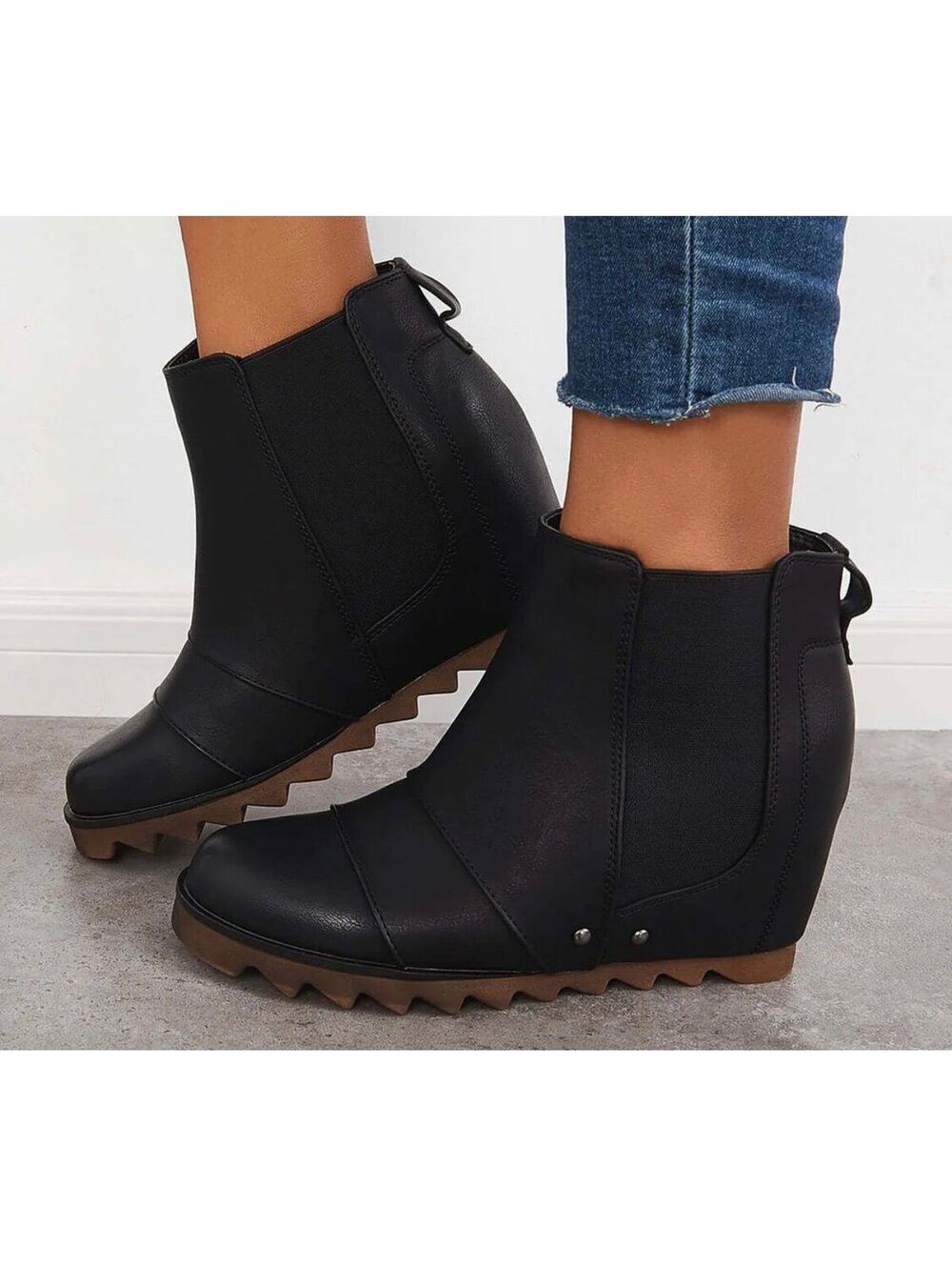 Wedge booties - Picture 4 of 4